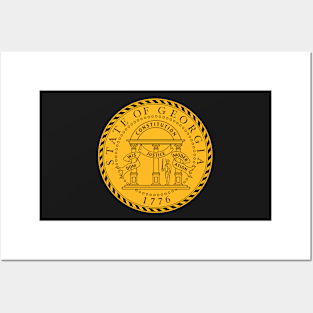 Georgia state Coat of Arms Posters and Art